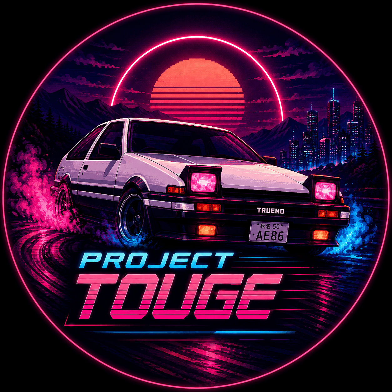 Project Touge AE86 community emblem