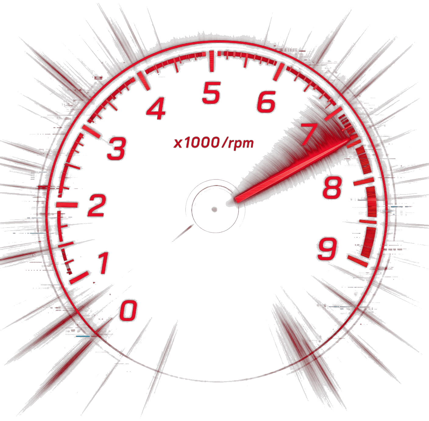 Night Run tachometer